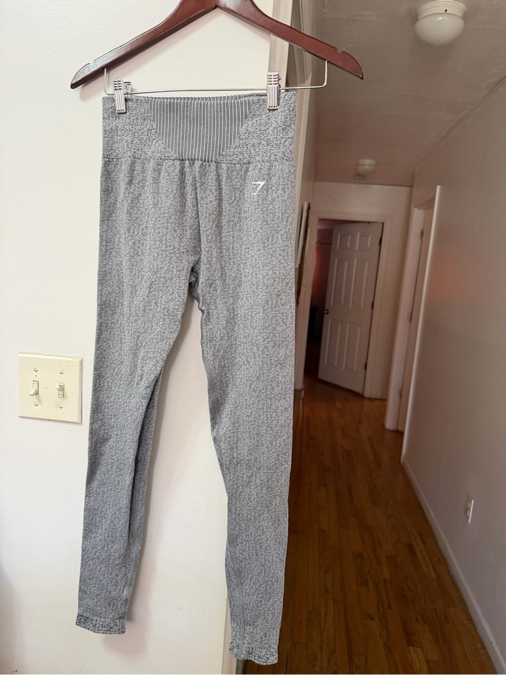 Gymshark Gray Seamless High-Waist Leggings